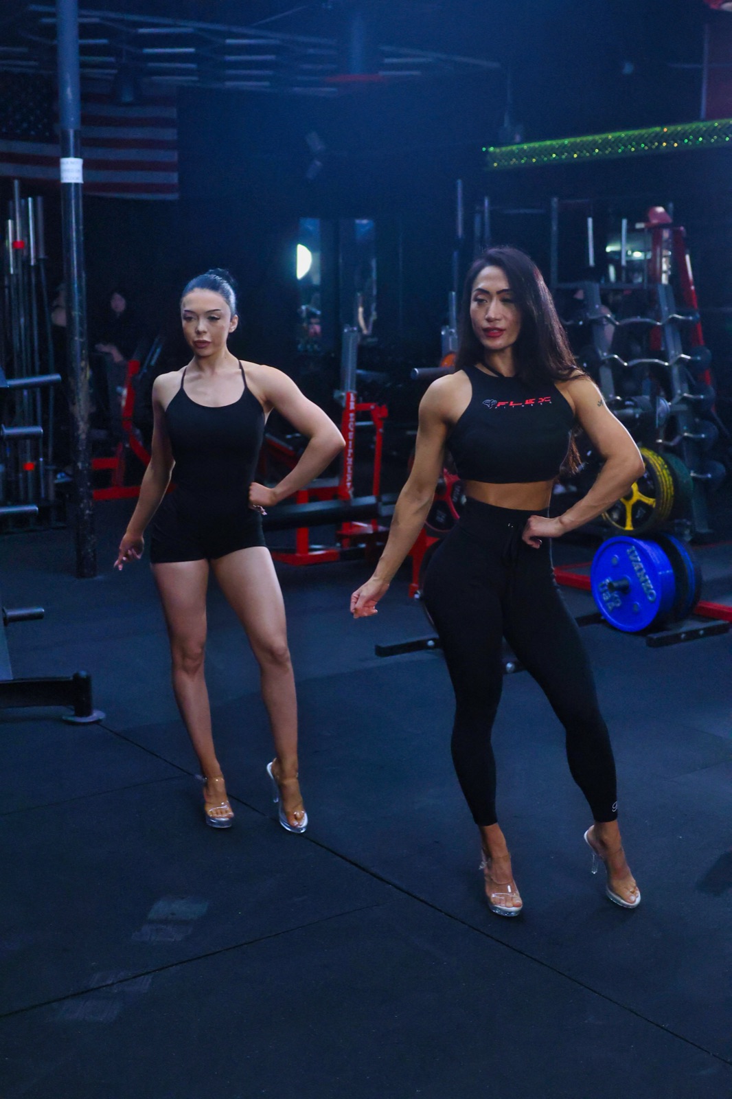 Posing coaching in the posing room