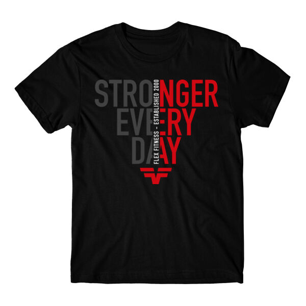 Flex Fitness Stronger Every Day T-shirt